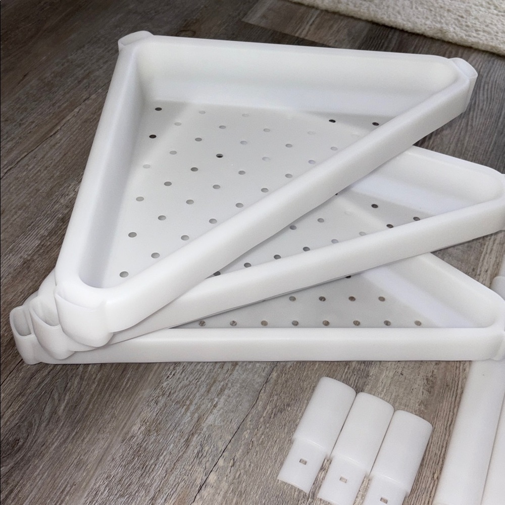 3 Tier Detachable Corner Shower/Storage Rack - Picture 5 of 6